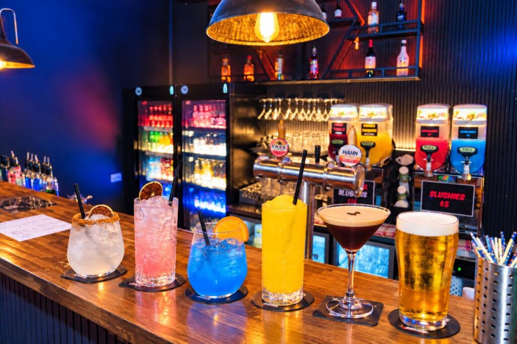 Glowing Rooms Bar