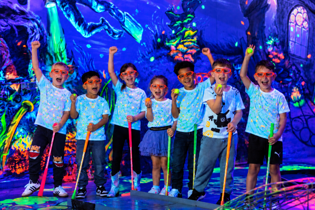 Mini Golf Kids Birthday Party